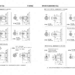 BMV系列擺線液壓馬達(dá)
